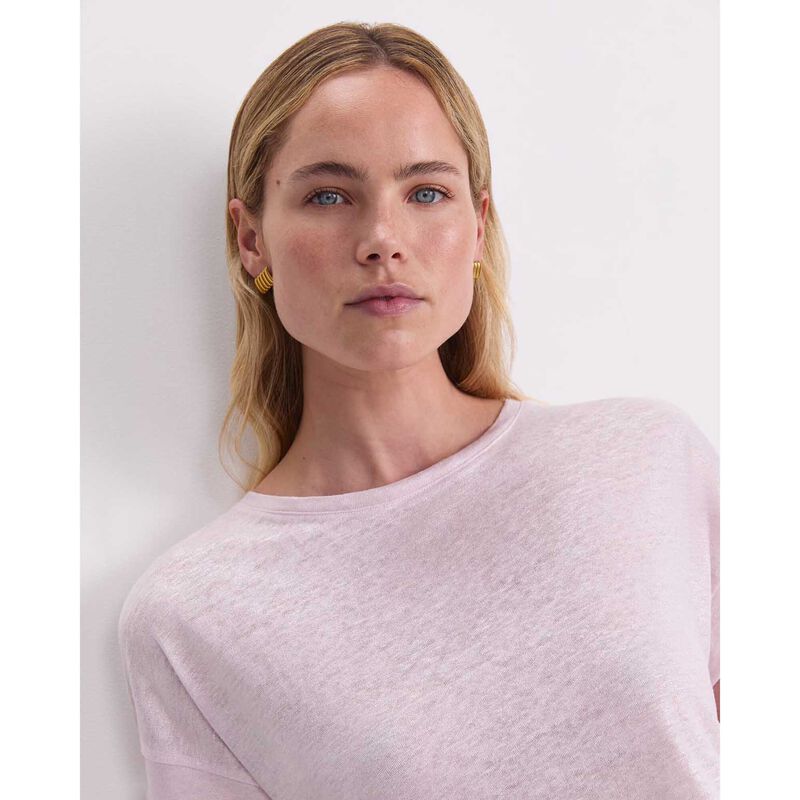 Sportscraft Tonia Foil Linen Tee image number 2